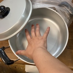 ⭐︎未使用。蒸し器。鍋
