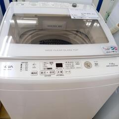 リユースのサカイ太田店★ジモティ割あり★ AQUA 洗濯機 7ｋｇ 21年製 ／クリーニング済み OJ9668の画像