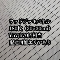 【定価52%OFF】ウッドデッキ  人工木材  樹脂 　ジョイン...