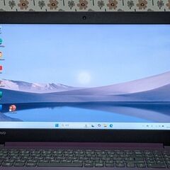 🐸Lenovo🌟ideapad320🌟美品紫🌟SSD🌟WIN11🌟Office2021の画像