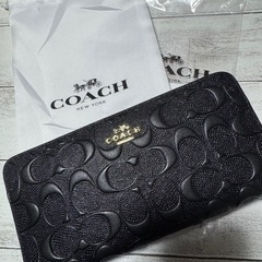 『今週まで』長財布 coach シグネチャー