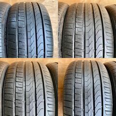 PIRELLI CintuRato P7 245/45R17 99Y 中古タイヤ4本セットの画像