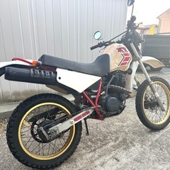 希少　エンジン好調　ヤマハ　XT250T バイク　ヤマバイ　ビンテージモトクロスの画像
