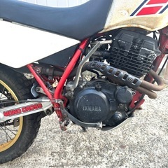 希少　エンジン好調　ヤマハ　XT250T バイク　ヤマバイ　ビンテージモトクロスの画像