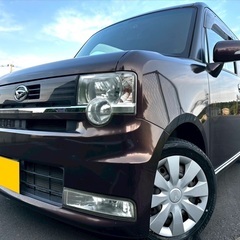 お買い得☆低走行6万キロ台‼️月々9千円〜分割払い可❗️車検2年付き！【名義変更代込み】車内広い！大人気☆ムーブコンテカスタム☆Bluetoothナビ付き☆走行中DVD見れます☆フルオートエアコン☆ドライブレコーダー付きのフル装備☆事故修復歴無し☆そのまま乗って帰れます‼️の画像