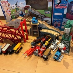 ゴールドマインマウンテンセット ティドマス機関庫　デラックス操作場 ２つセットまとめ売り。の画像