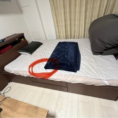 チェストベッド シングル 木製 ベッドフレームのみ 宮付き シェ...