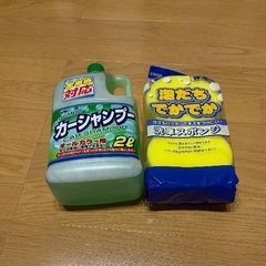 カーシャンプー2ℓ スポンジ