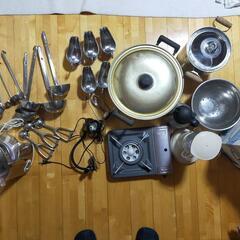 調理器具類全て差し上げます
