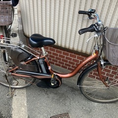 電動自転車　ヤマハ　PAS ナチュラ　エル　スーパー　中古