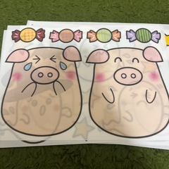 ハロウィンおばけがやってきたパネルシアターの画像