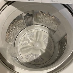 Panasonic 縦型洗濯機 2021年製 ホワイトの画像