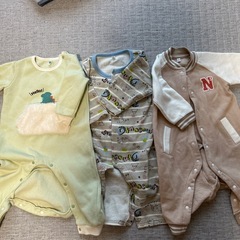 ロンパース　80センチ3点
