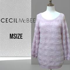 CECIL Mc BEE セシルマクビー ピンク Msize ふ...