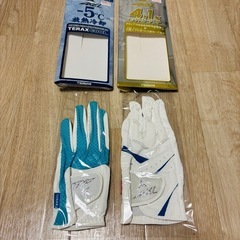 AXEL メンズ MLサイズ &Mサイズゴルフ用グローブ 2点セット