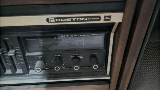 東芝 BOSTON ボストン SP-840M 据置き型ステレオ CONCAVE マルチ