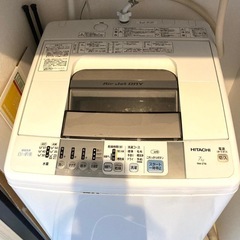 【無料】日立洗濯機　7キロ