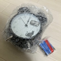 【新品/未使用】ネコの鳴き声 目覚まし時計 誠時 アニマルボイスクロック猫の画像