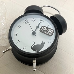 【新品/未使用】ネコの鳴き声 目覚まし時計 誠時 アニマルボイスクロック猫の画像