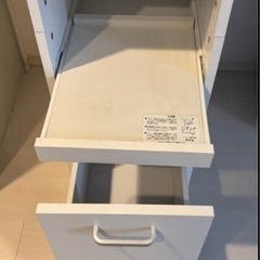 食器棚　炊飯器置き場　小物入れの画像