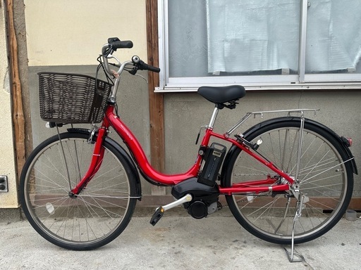 ヤマハ電動アシスト自転車バッテリー、充電器付き