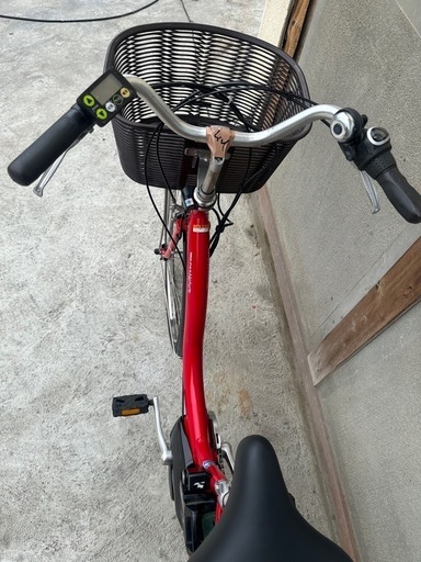 ヤマハ電動アシスト自転車バッテリー、充電器付き