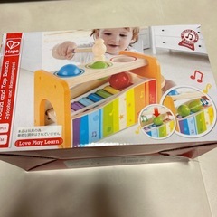 1歳　おもちゃ　Hape 鉄琴　ボール落とし
