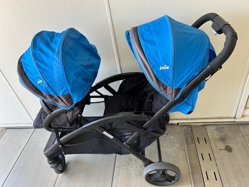 joie 二人乗りベビーカー　縦型