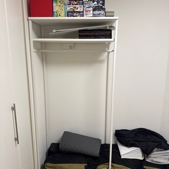 IKEA ハンガーラック　白