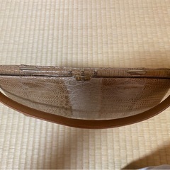 遺品整理　本革バックの画像