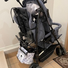 定価38000円　キンダーワゴン　シティ　HOP 二人乗りベビーカー　トイザらス限定　オムニ360 クールエア　の画像