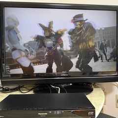37型テレビ&DVD・ブルーレイレコーダー