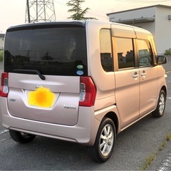 車検取立て ダイハツ タントLA600S 2WD アイドリングストップ ナビ TV H26年式 車検令和9年5月 コミコミ19.8万円の画像