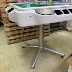 0072 AMOS 家庭用全自動麻雀卓 JP-EX点数4点表示 製品ICチップ非搭載点棒等付属 中古 現状品の画像