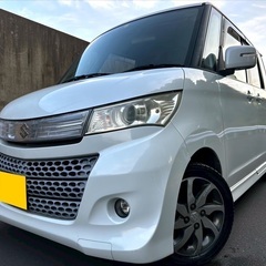 月々9千円〜分割払い可❗️ 車検2年付き！【名義変更代込み】大人気☆スズキ パレットSW☆HDDナビ付き☆走行中DVD見れます☆電動スライドドア☆ドラレコ☆スマートキー☆フルオートエアコン☆純正アルミ☆事故修復歴無し☆そのまま乗って帰れます‼️の画像
