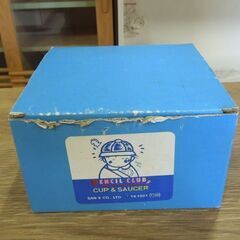 昭和レトロ ペンシルクラブ カップ&ソーサー 1客セット 当時物 ファンシー 1980年代 SAN-X 定形外可 札幌市 新道東店の画像