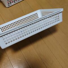 整理用品　ストックバスケット　⑤の画像