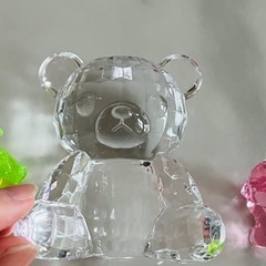 アクリルアイス　くま型の画像