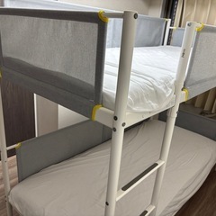 IKEA 二段ベッド　VITVAL　子供ベッド　キッズベッドの画像