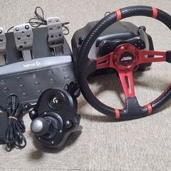 ロジクール G29 ハンドルコントローラー 実車ステアリング付き