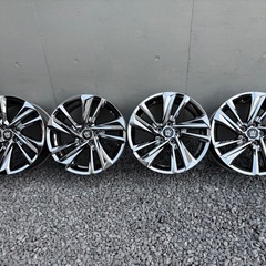 220系クラウンRSスパッタリング18インチ純正アルミホイール