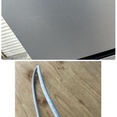 【3ドア！/2024年製！】  Haier グレー ノンフロン冷凍冷蔵庫の画像
