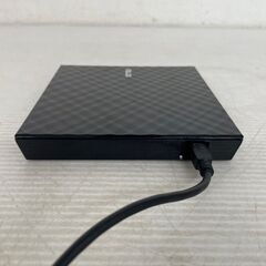 【ASUS】エイスース DVDドライブ SDRW-08D2S-U 2015年製 中古 ブラック ポータブル機 パソコン周辺機器 USB接続 軽量薄型 Y1645の画像