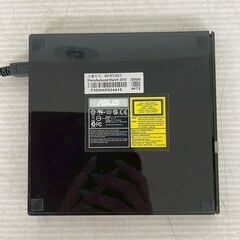 【ASUS】エイスース DVDドライブ SDRW-08D2S-U 2015年製 中古 ブラック ポータブル機 パソコン周辺機器 USB接続 軽量薄型 Y1645の画像