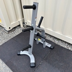 BULL ブル オリンピックラバープレート 総重量107.5kg TUFFSTUFF タフスタッフ プレートツリー付きの画像