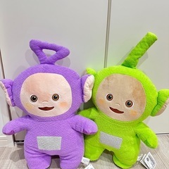 テレタビーズ　ぬいぐるみ　ティンキーウィンキー　ディプシー