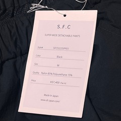 S.F.C🌈新品✨M✨SUPER WIDE DETACHABLE PANTSの画像