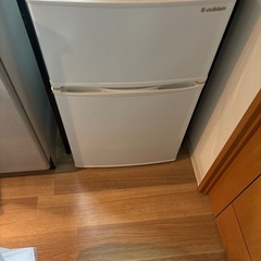 S-cubism 冷蔵庫　90L ２ドアの画像