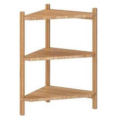 【美品】IKEA RÅGRUND ローグルンド コーナーシェルフ...
