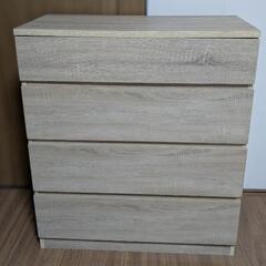【譲渡先決まりました】木製のタンスの画像